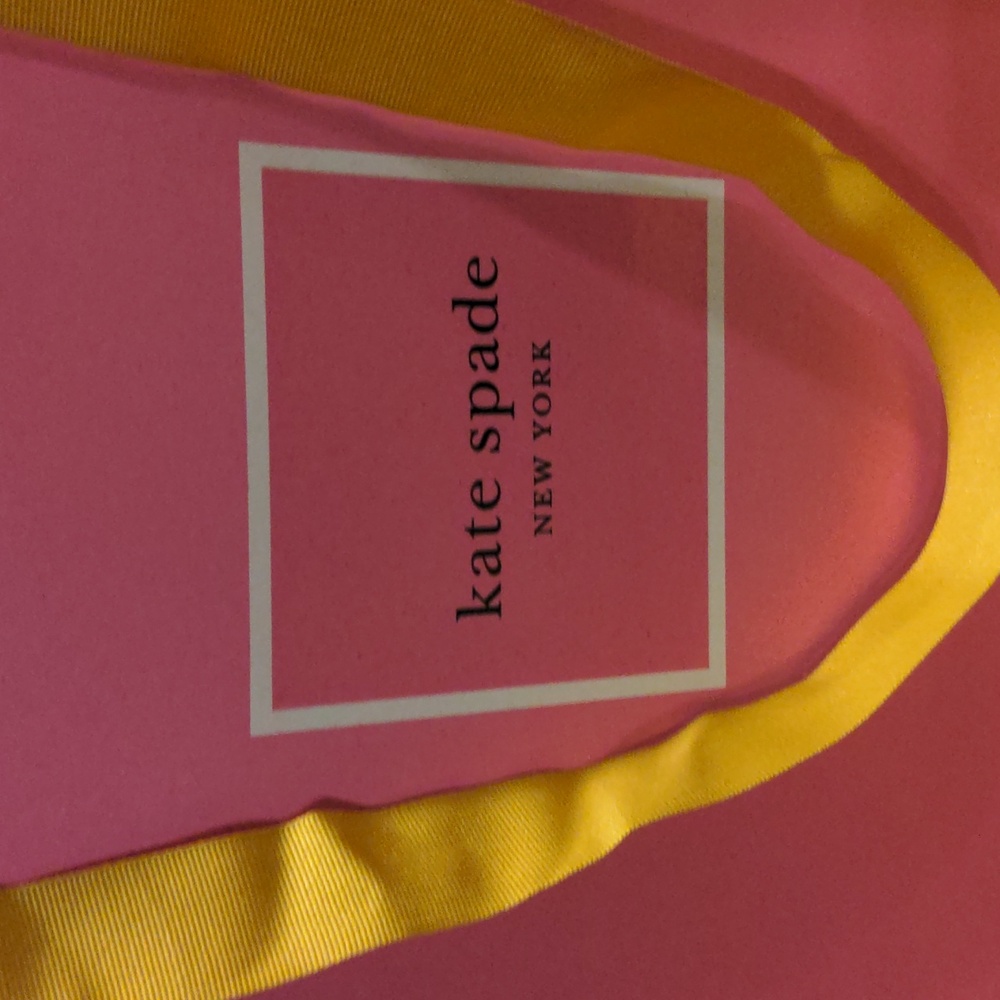 ♠️Kate Spade shopping bag & tissue paper + 2 boxes👛♻️ - Picture 2 of 6